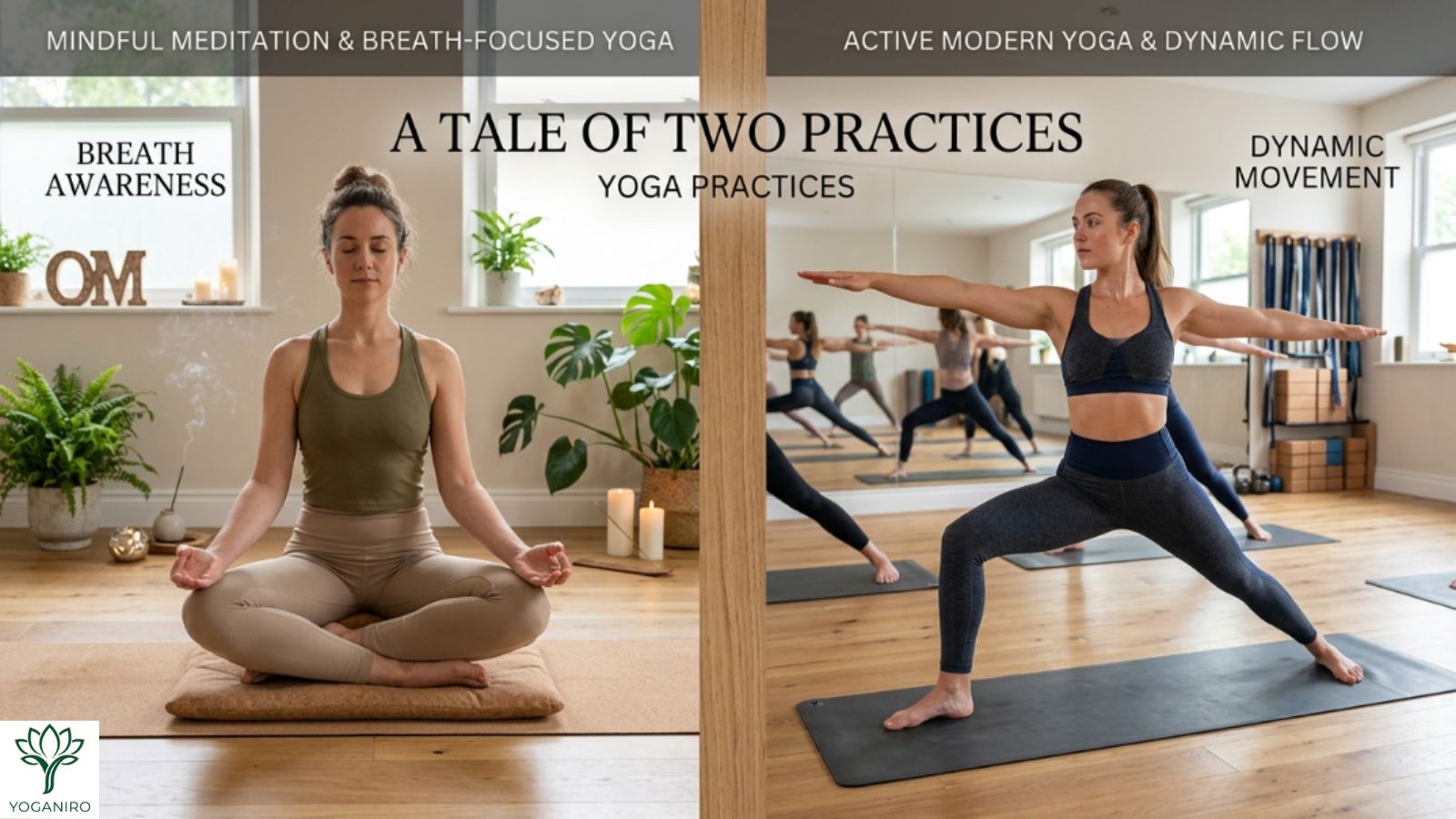 tantric yoga vs modern yoga comparison