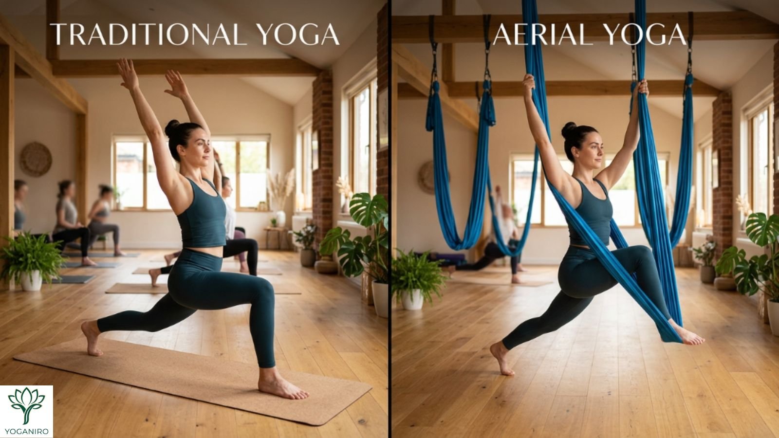 Aerial yoga