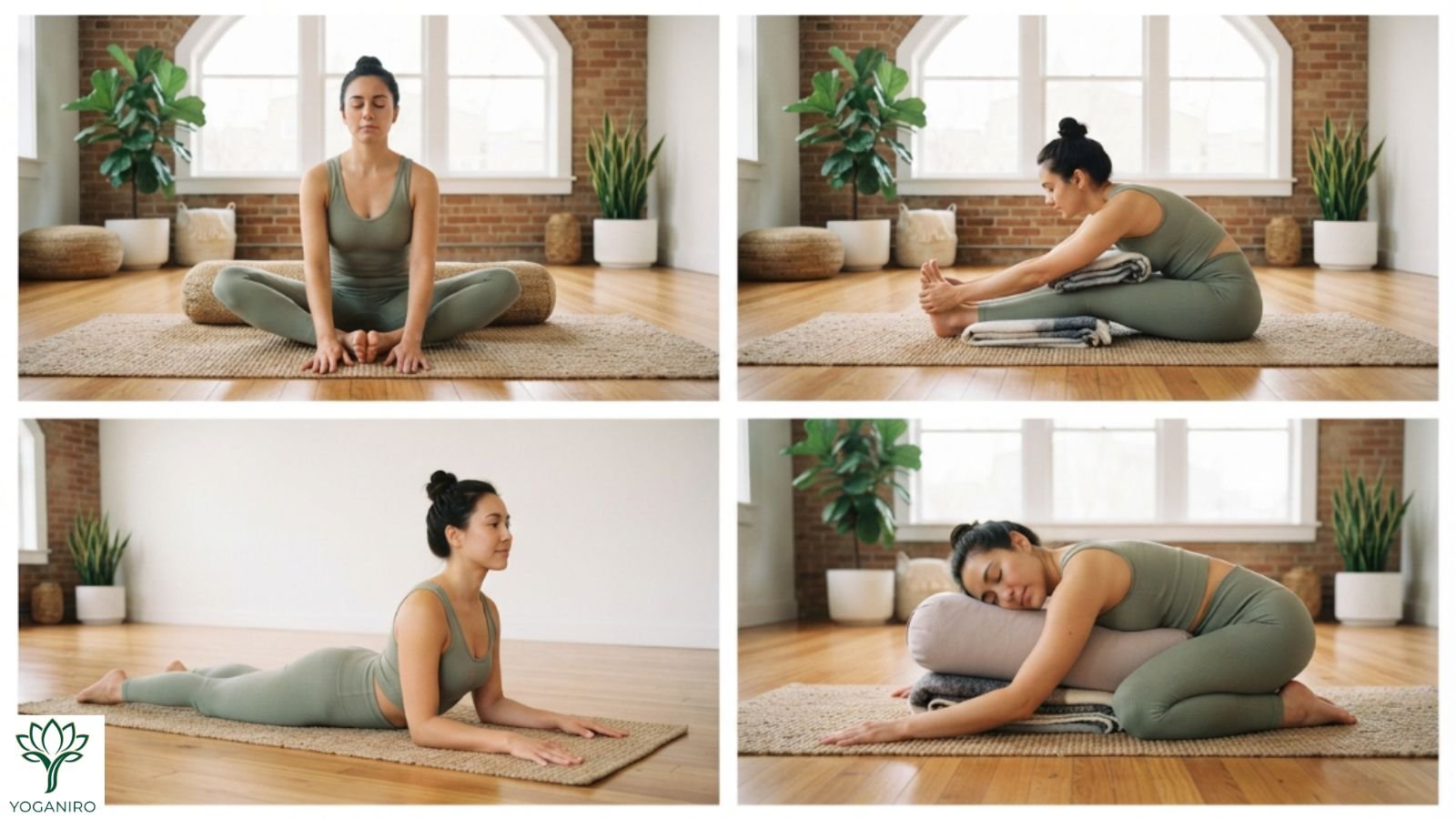 yin yoga poses