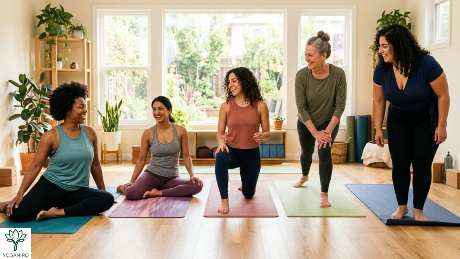 Yoga tops for different body types