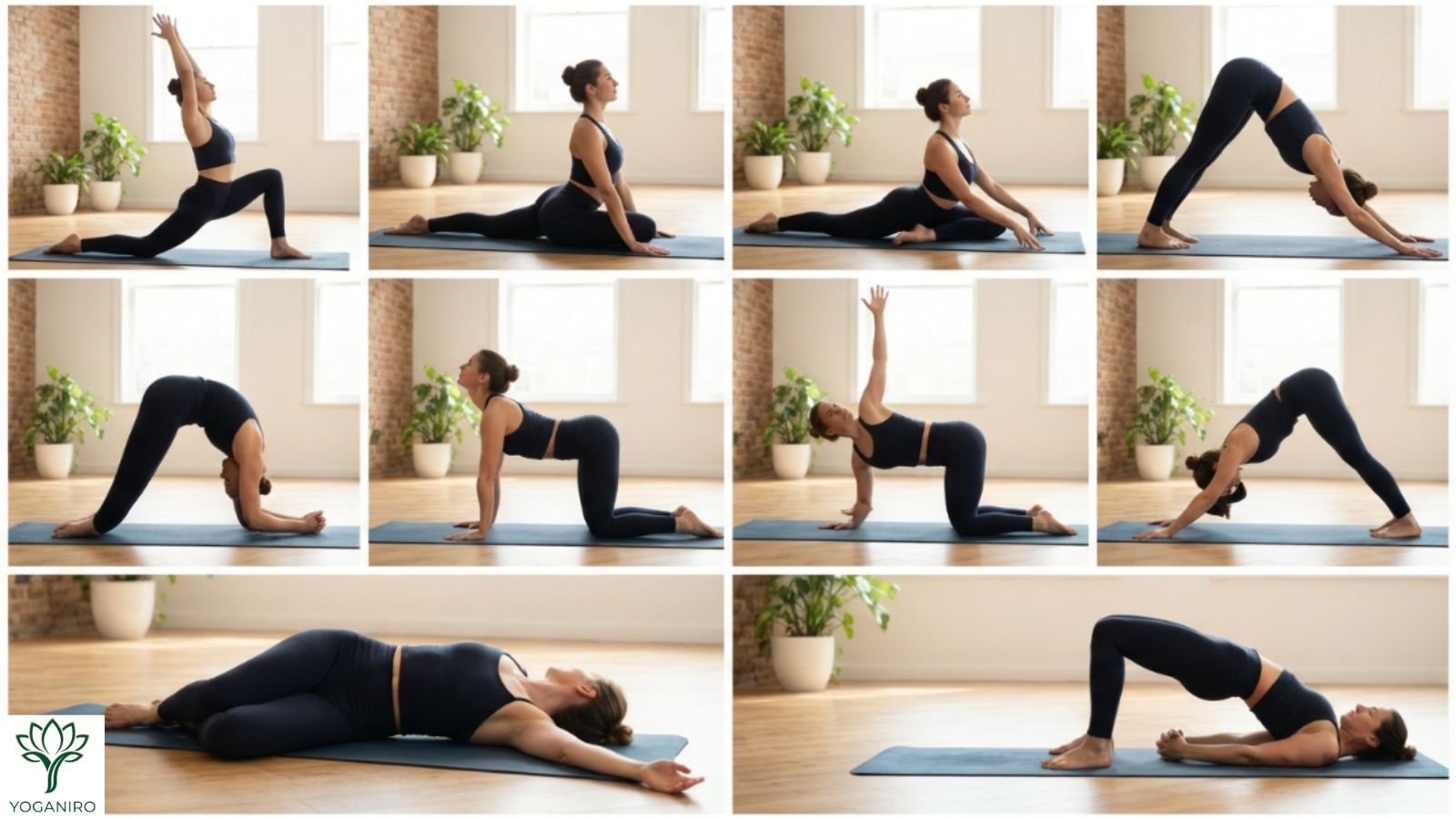 Eight yoga poses that help cyclists improve flexibility and recovery.