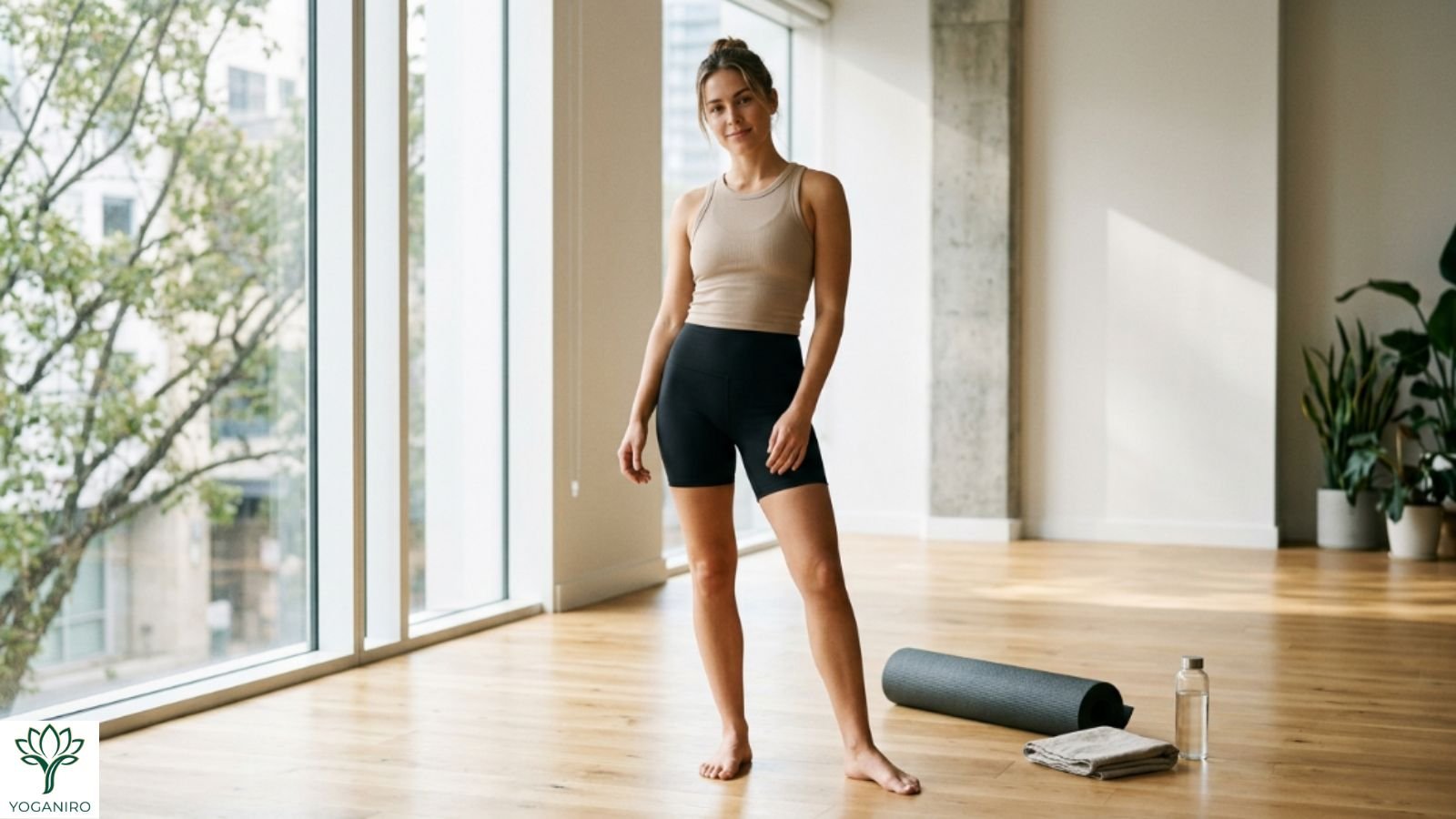 What to wear with yoga shorts