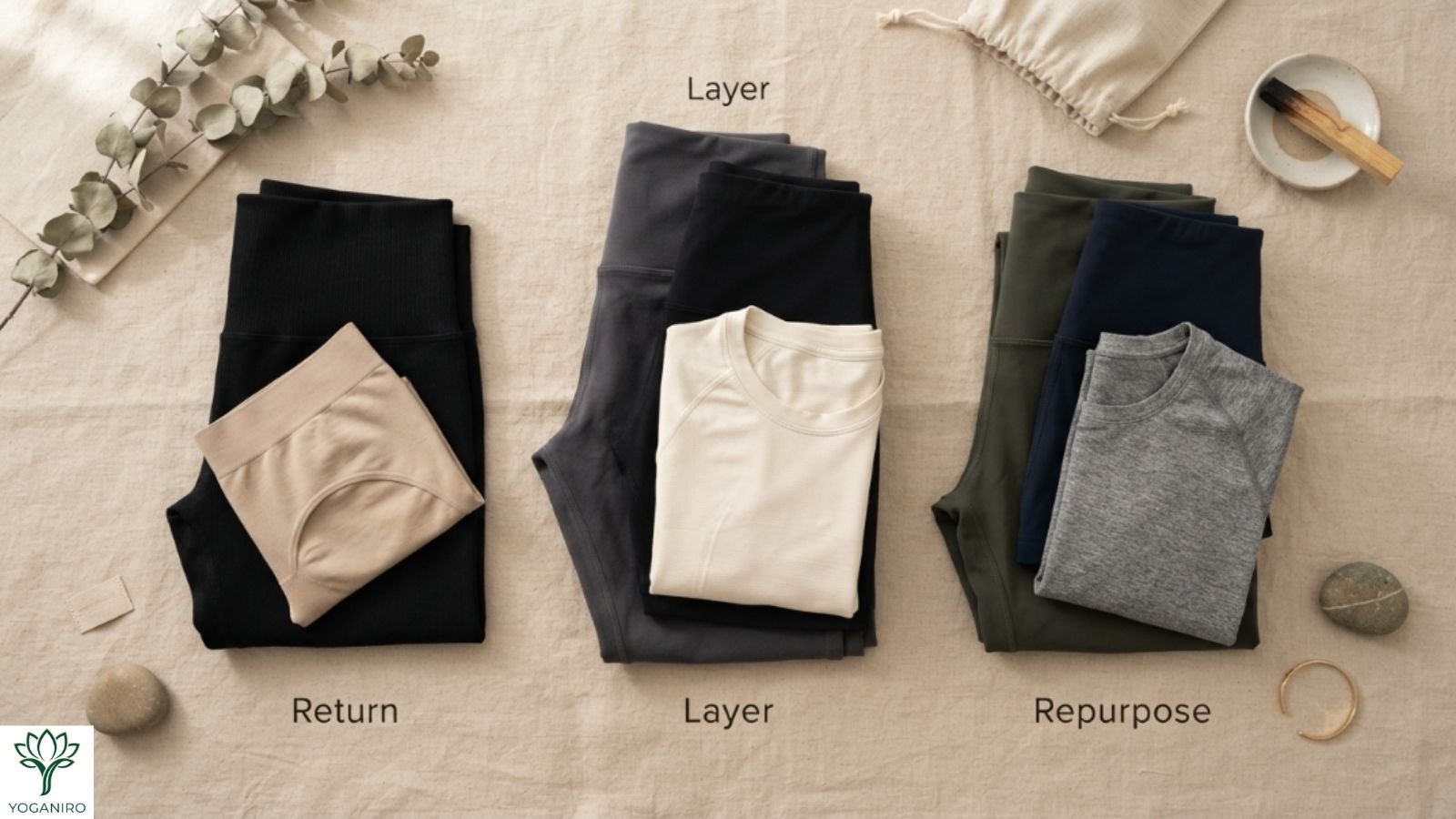 Ways to reuse, layer, or repurpose see-through leggings instead of throwing them away