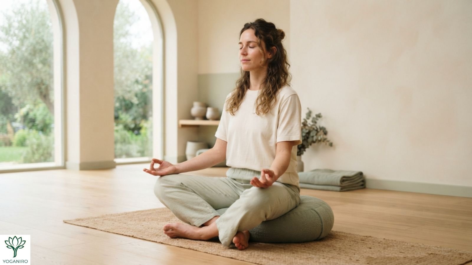 Comfortable meditation posture for beginners