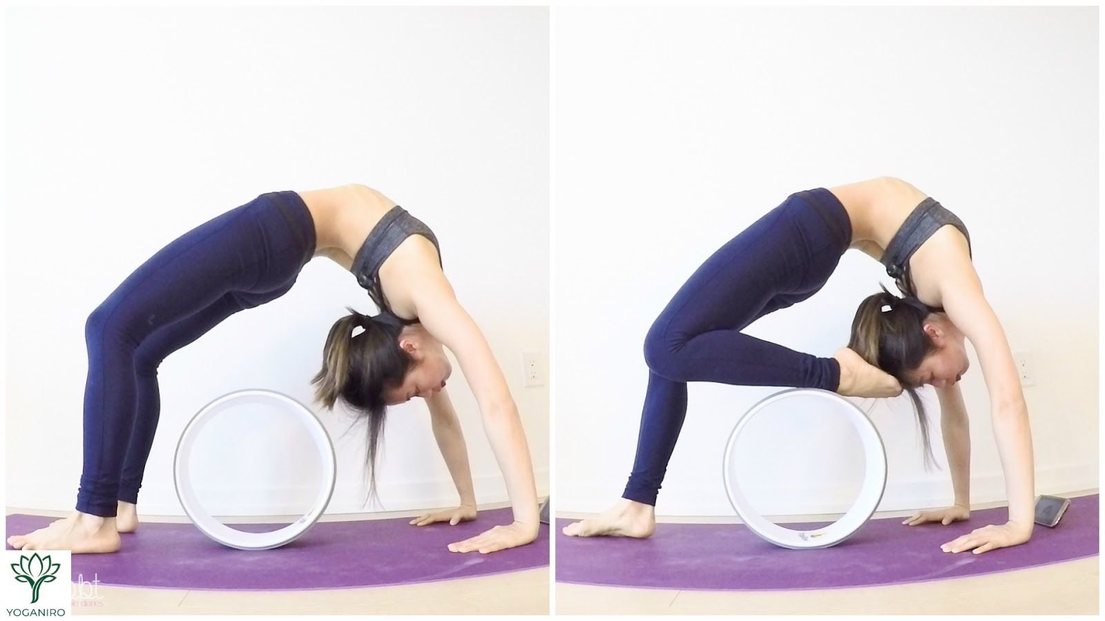 DIY yoga wheel